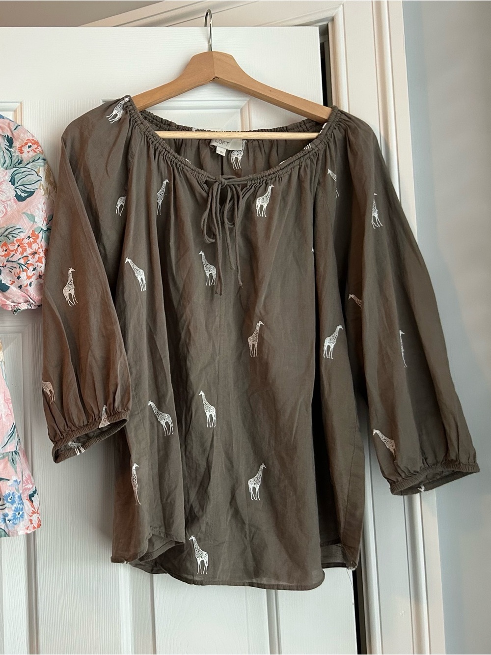 LOFT 100% Cotton Blouse